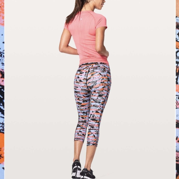 Lululemon Speed Up Crop *21" Inversion Multi - Picture 4 of 11